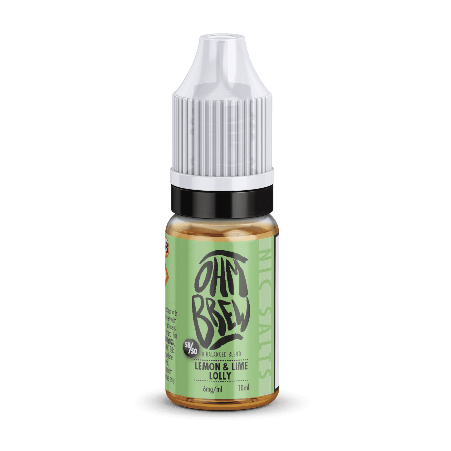 Lemon and Lime Ice Lolly Nic Salt E-liquid by Ohm Brew