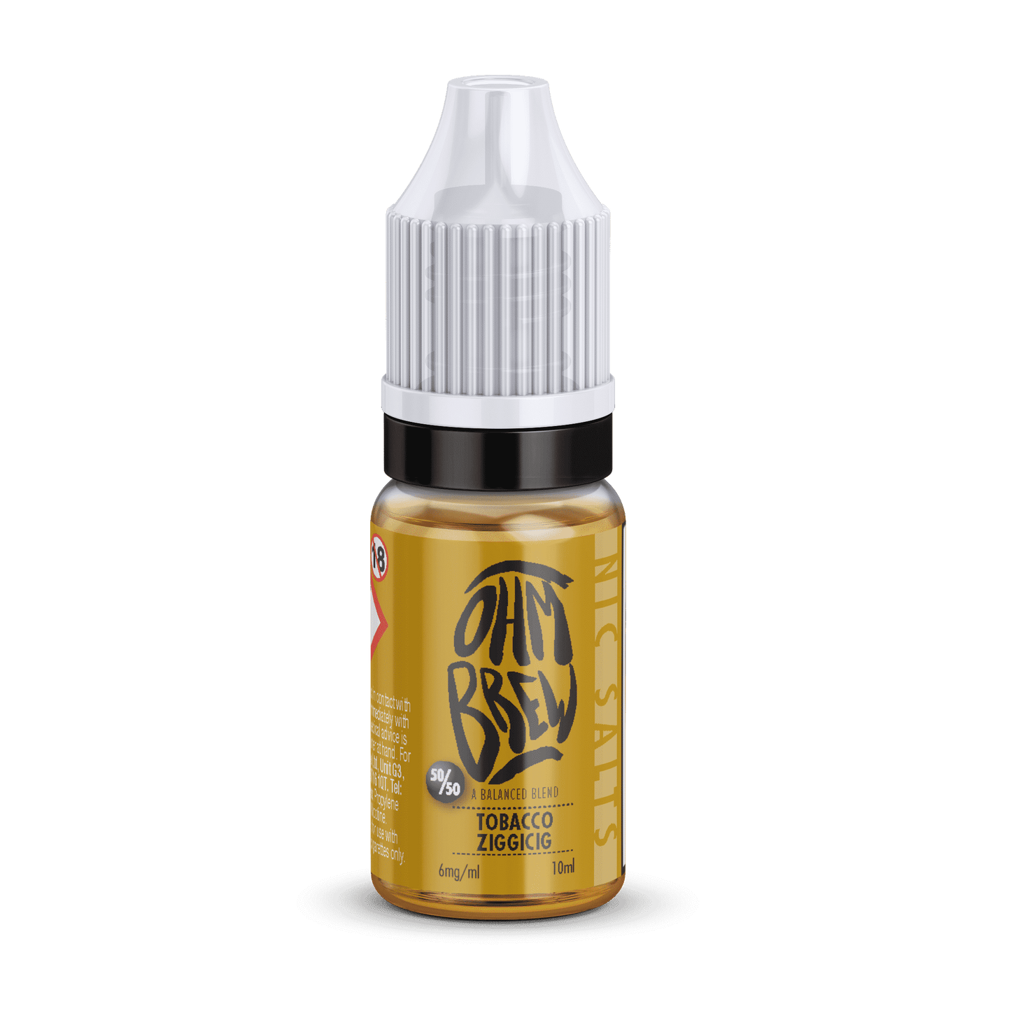 Tobacco Zigicig Nic Salt E-liquid by Ohm Brew