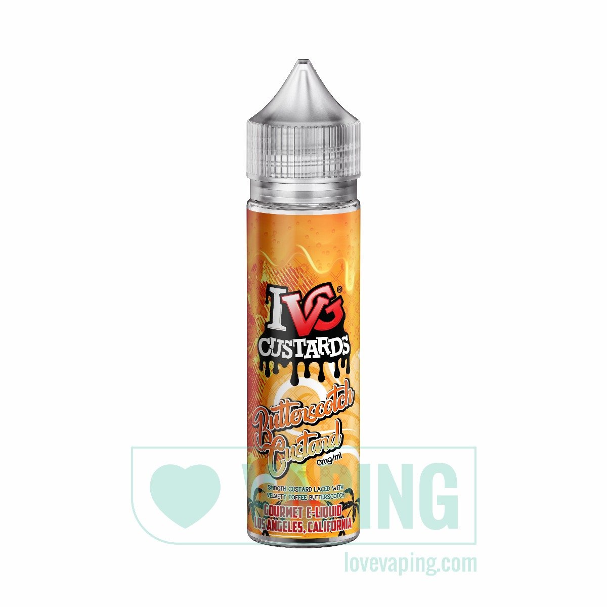Shop Butterscotch Custard 50ml eLiquid by IVG Custards | Free Delivery   Love Vaping