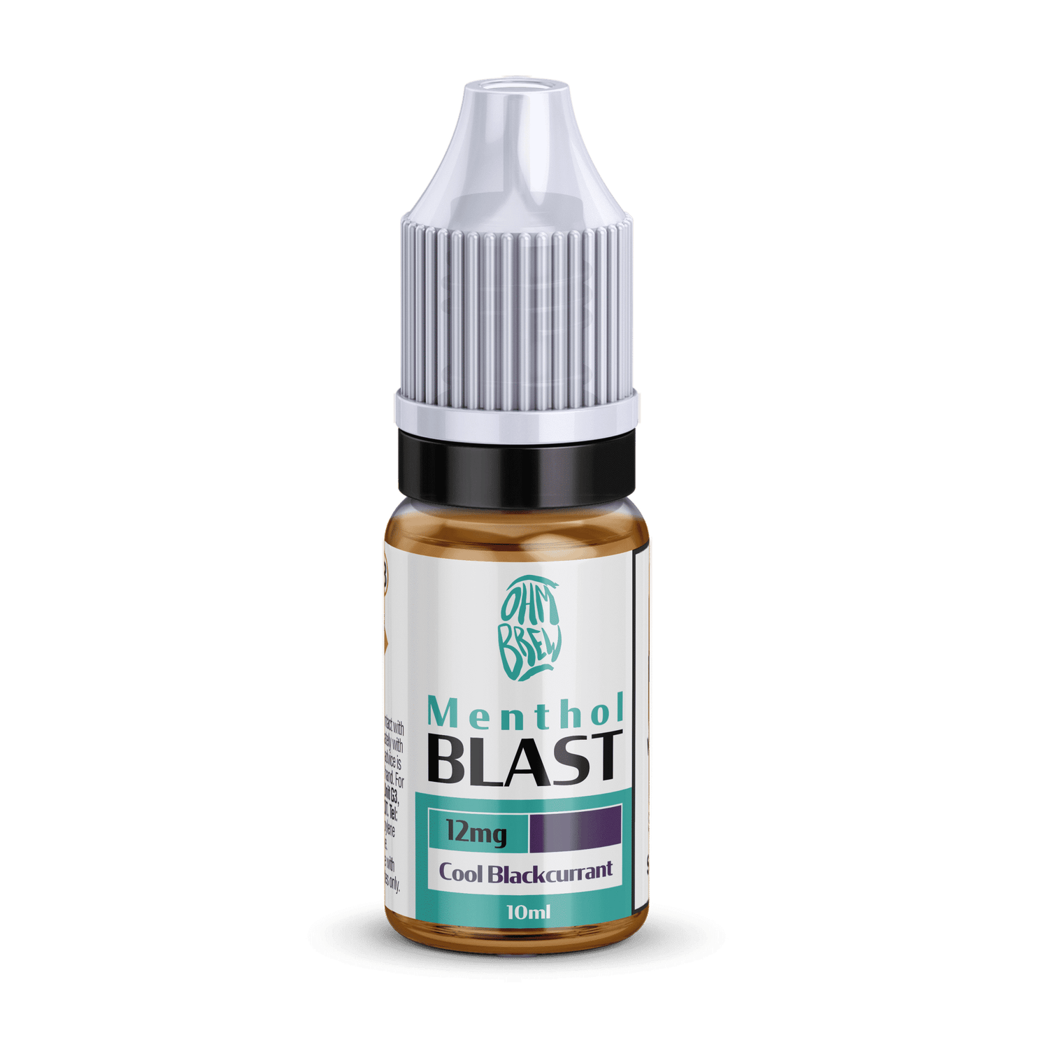 Cool Blackcurrant Nic Salt E-liquid by Ohm Brew Menthol Blast