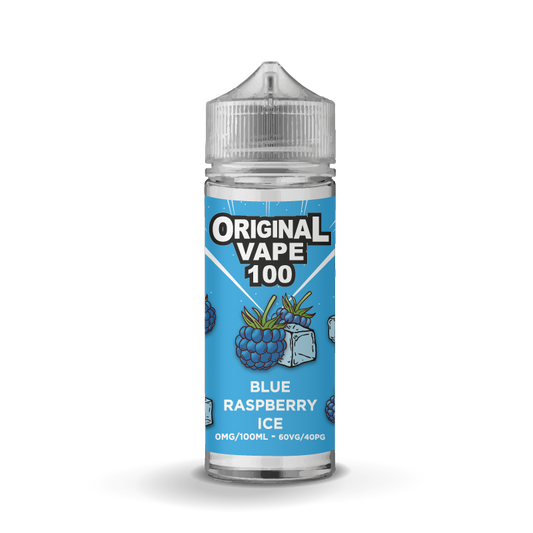 Blue Raspberry Ice 100ml E-liquid by Original Vape 100