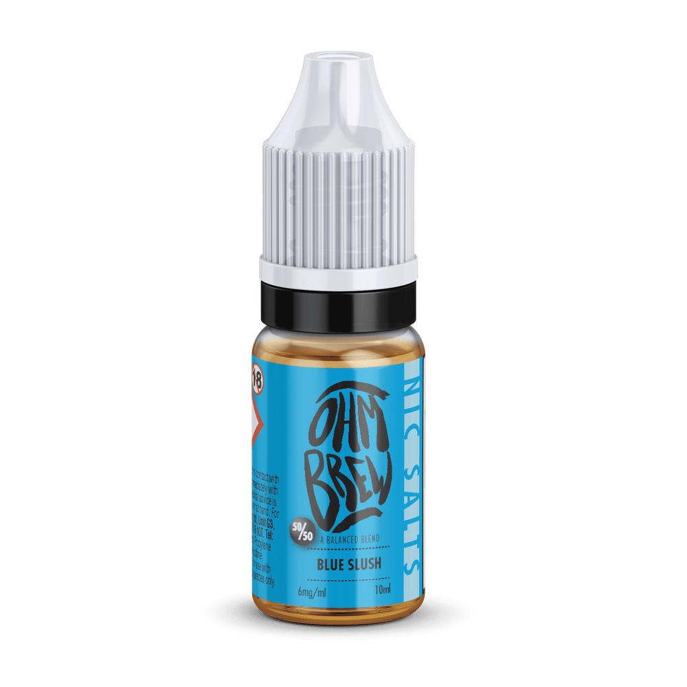 Blue Slush Nic Salt E-liquid by Ohm Brew