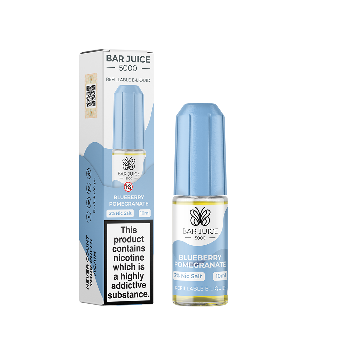 Bar Juice Blueberry Pomegranate Nic Salt Elf Bar E-Liquid 20mg 10ml