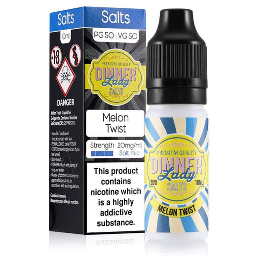 Melon Twist Nic Salt E-liquid by Dinner Lady