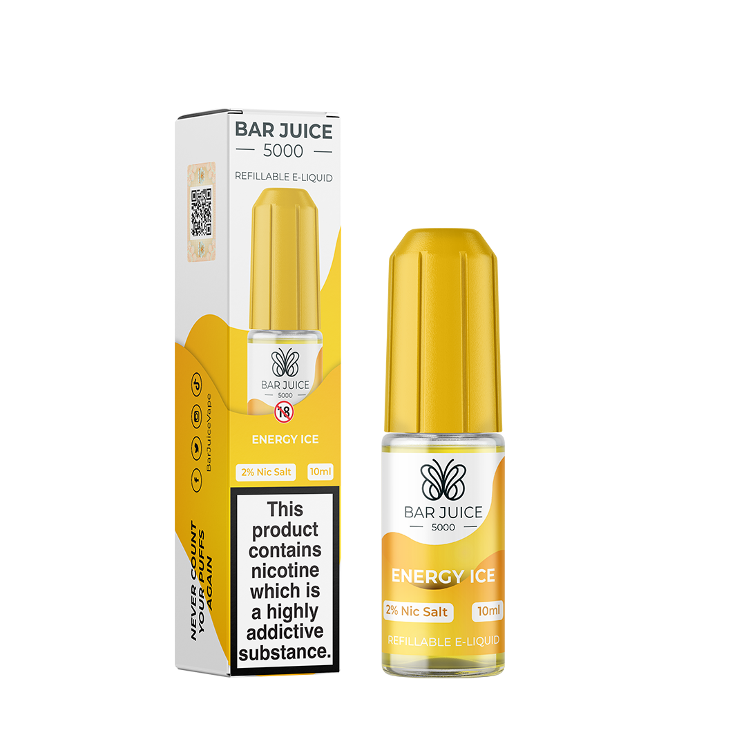 Bar Juice Energy Ice Nic Salt Elf Bar E-Liquid 10mg 10ml