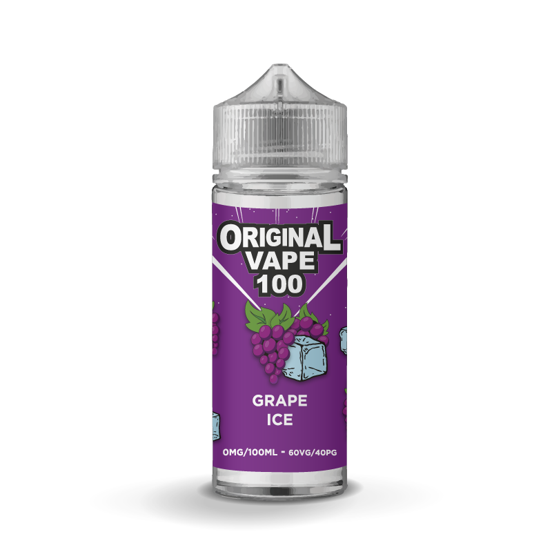 Grape Ice 100ml E-liquid by Original Vape 100