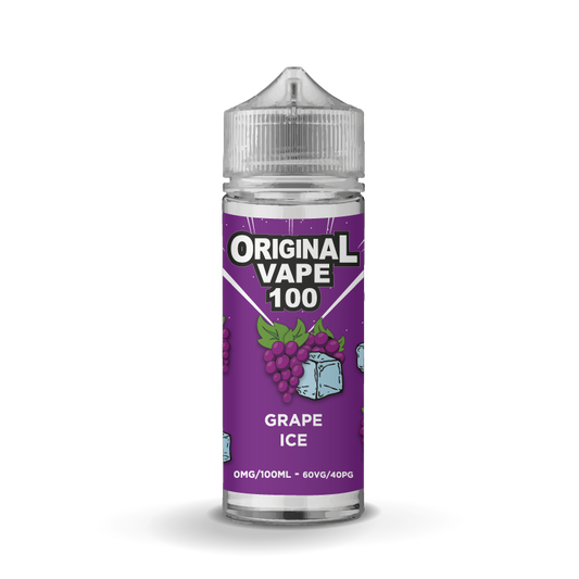 Grape Ice 100ml E-liquid by Original Vape 100