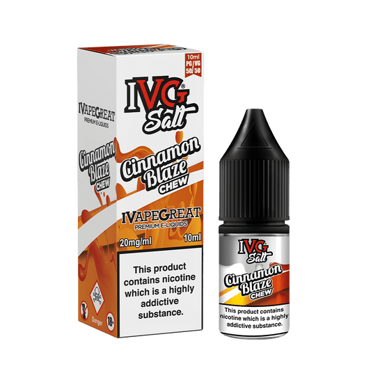 Cinnamon Blaze Nic Salt E-liquid by IVG