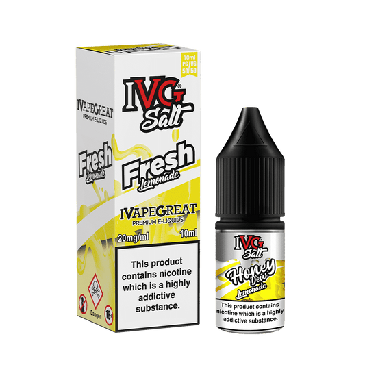 Fresh Lemonade Nic Salt E-liquid by IVG Mixer