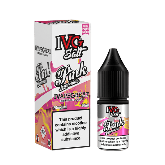 Pink Lemonade Nic Salt E-liquid by IVG Mixer