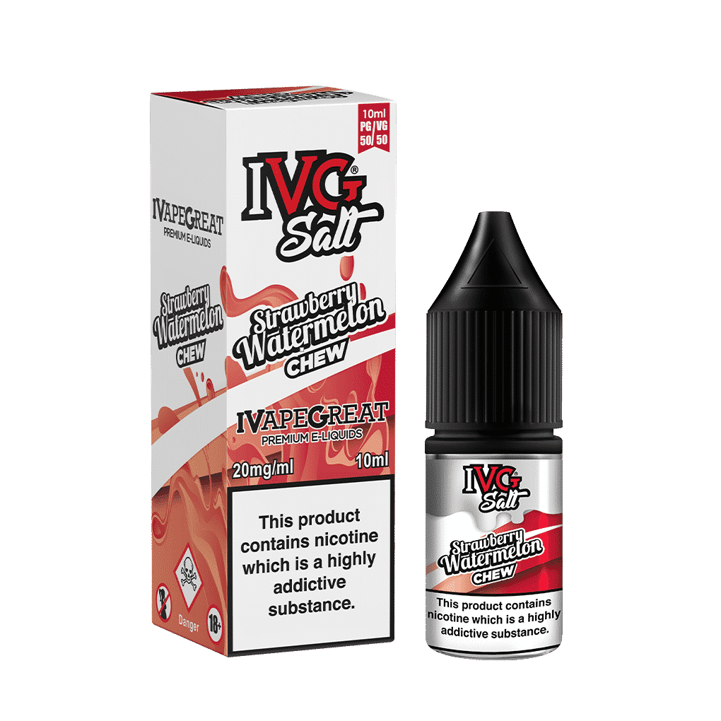 Strawberry Watermelon Chew Nic Salt E-liquid by IVG