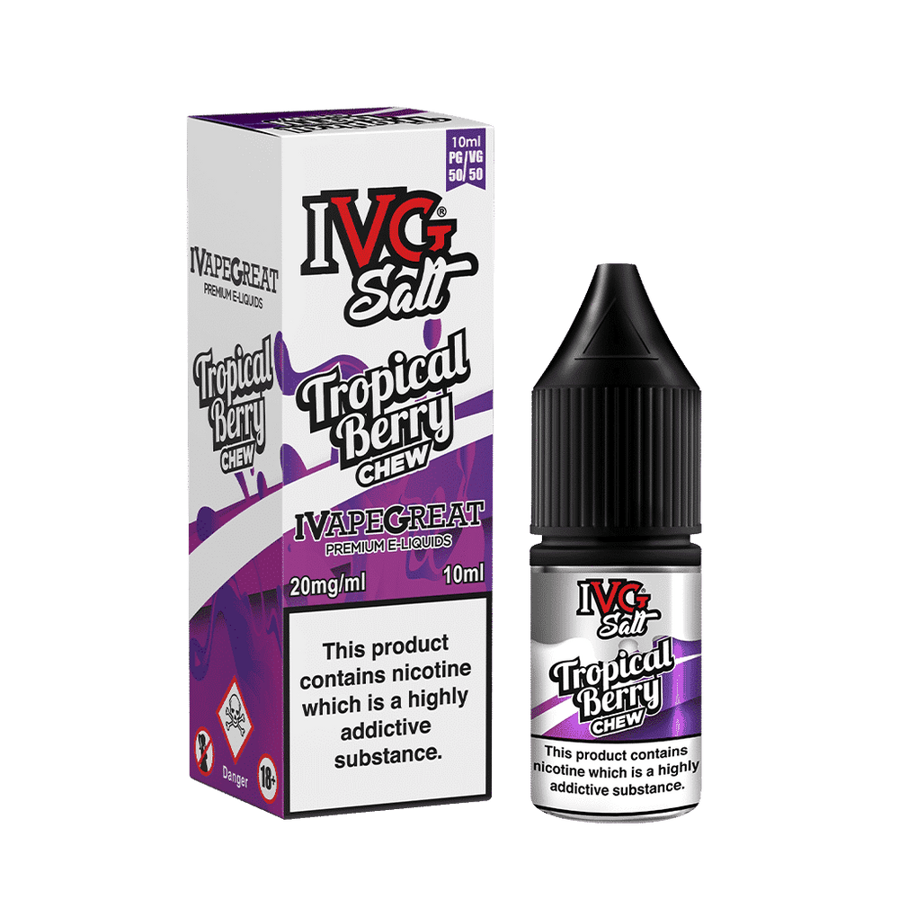 Tropical Berry Chew Nic Salt E-liquid by IVG