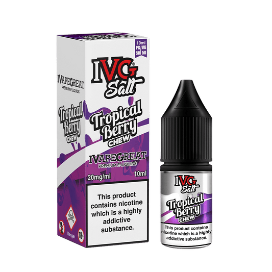 Tropical Berry Chew Nic Salt E-liquid by IVG