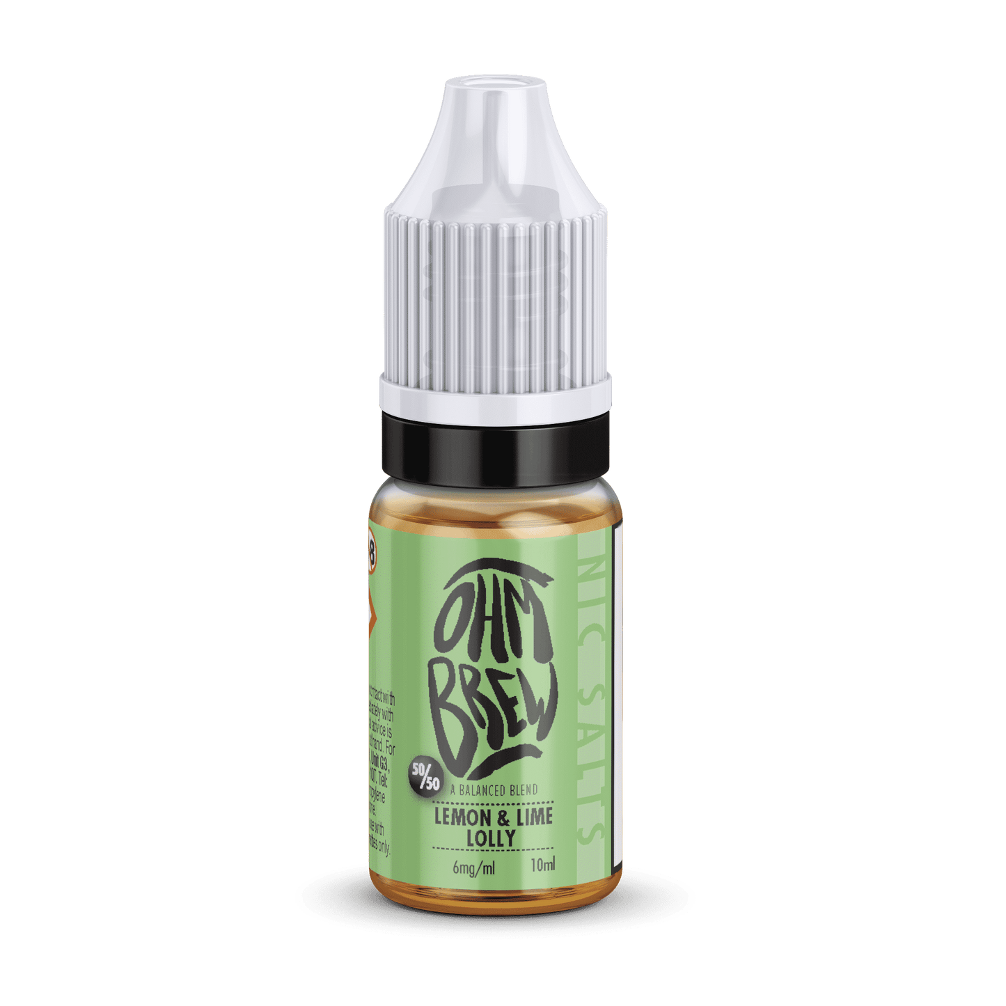 Lemon and Lime Ice Lolly Nic Salt E-liquid by Ohm Brew