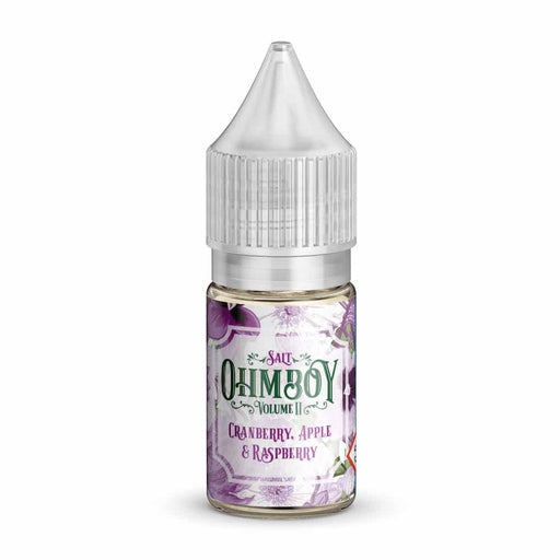 Cranberry, Apple and Raspberry Nic Salt E-liquid by Ohm Boy