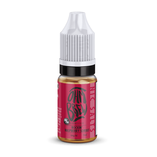 Rockin Raspberry Sorbet Nic Salt E-liquid by Ohm Brew