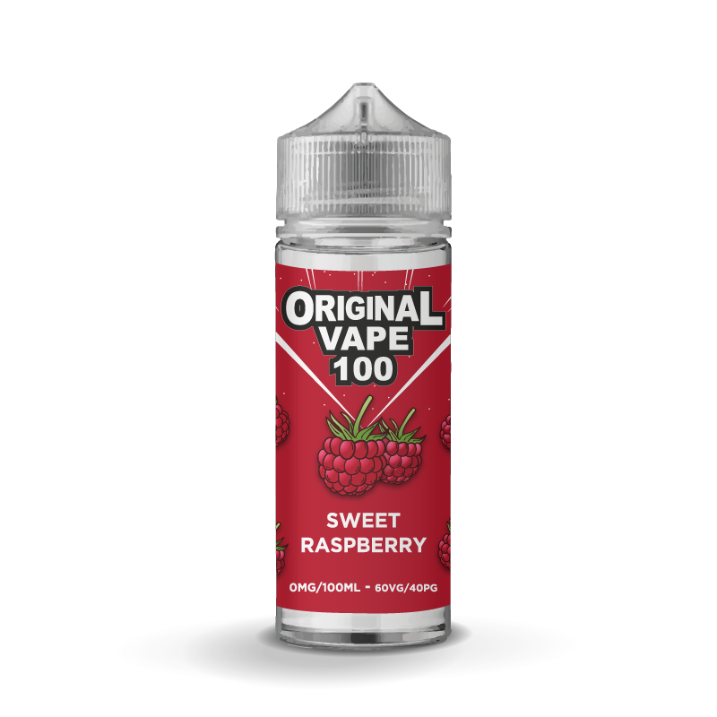 Sweet Raspberry 100ml E-liquid by Original Vape 100