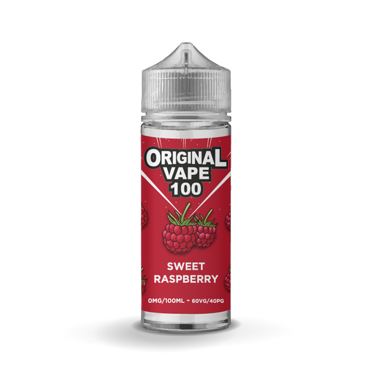 Sweet Raspberry 100ml E-liquid by Original Vape 100