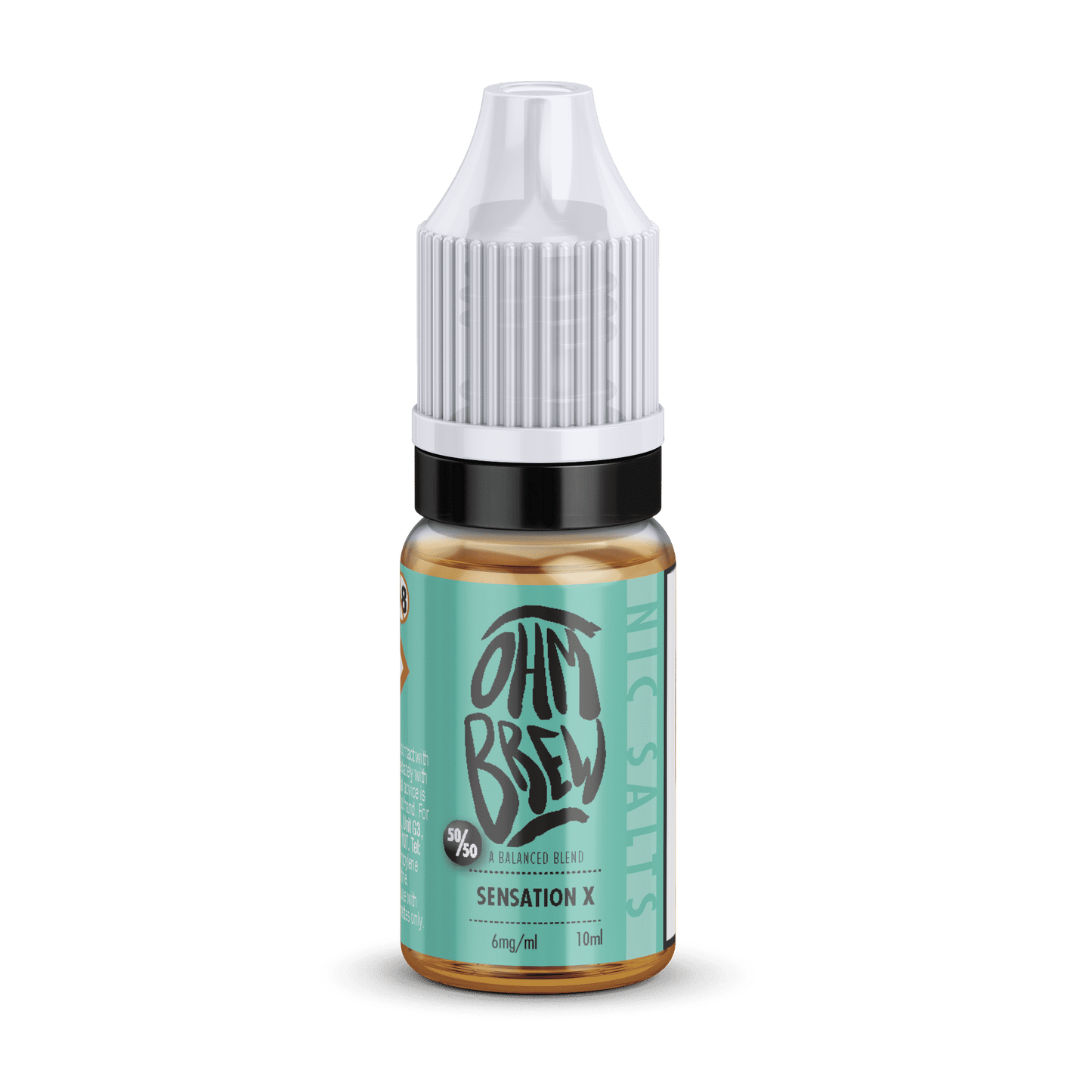 Sensation X Nic Salt E-liquid by Ohm Brew