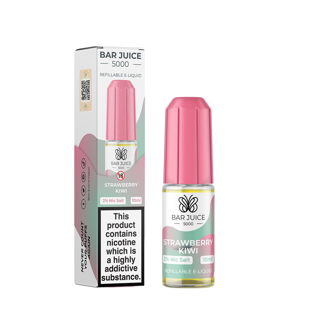 Bar Juice Strawberry Kiwi Nic Salt Elf Bar E-Liquid 20mg 10ml