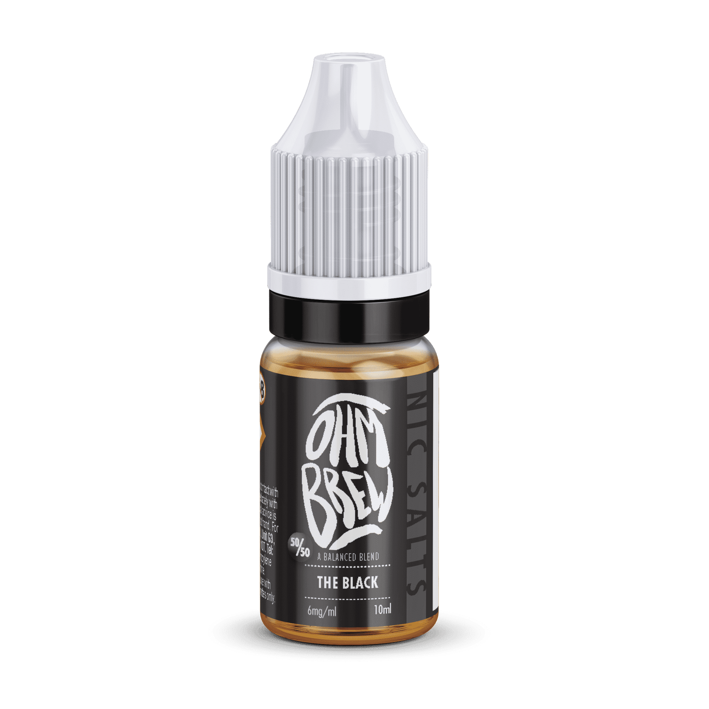 The Black Nic Salt E-liquid by Ohm Brew