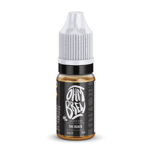 The Black Nic Salt E-liquid by Ohm Brew