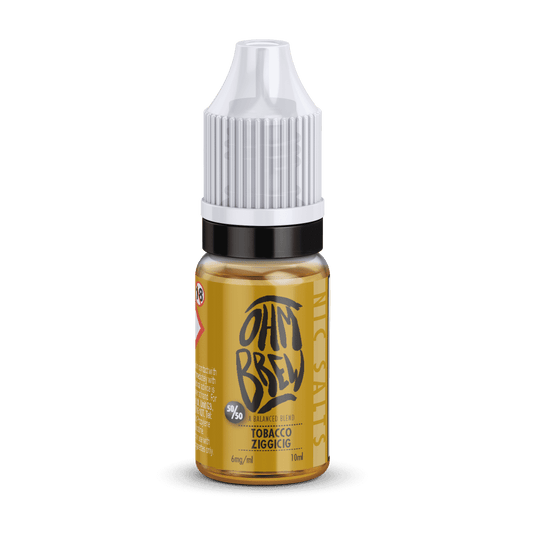 Tobacco Zigicig Nic Salt E-liquid by Ohm Brew