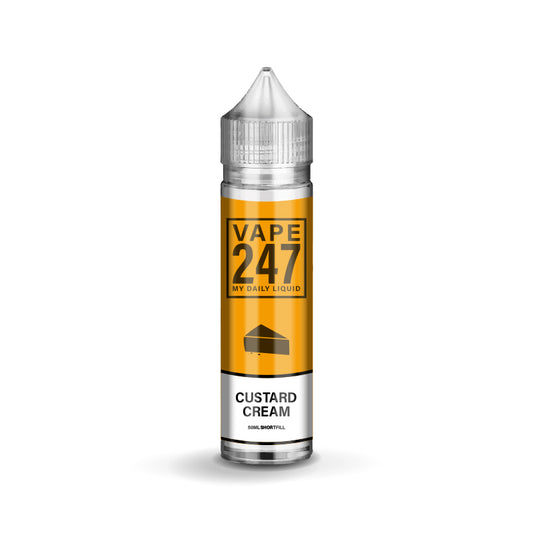 Custard Cream E-liquid by Vape 247