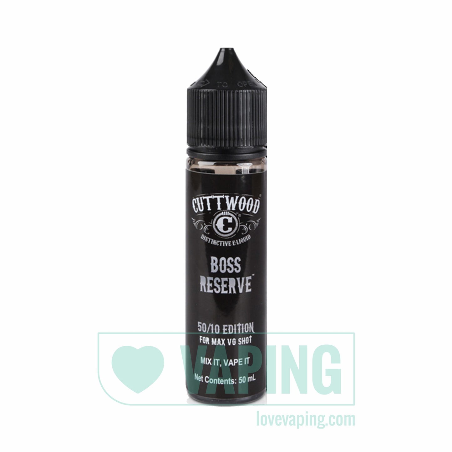 Boss Reserve 50ml Short Fill eLiquid by Cuttwood