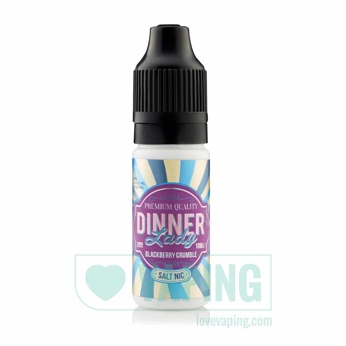 Blackberry Crumble Nic Salt E-liquid by Dinner Lady