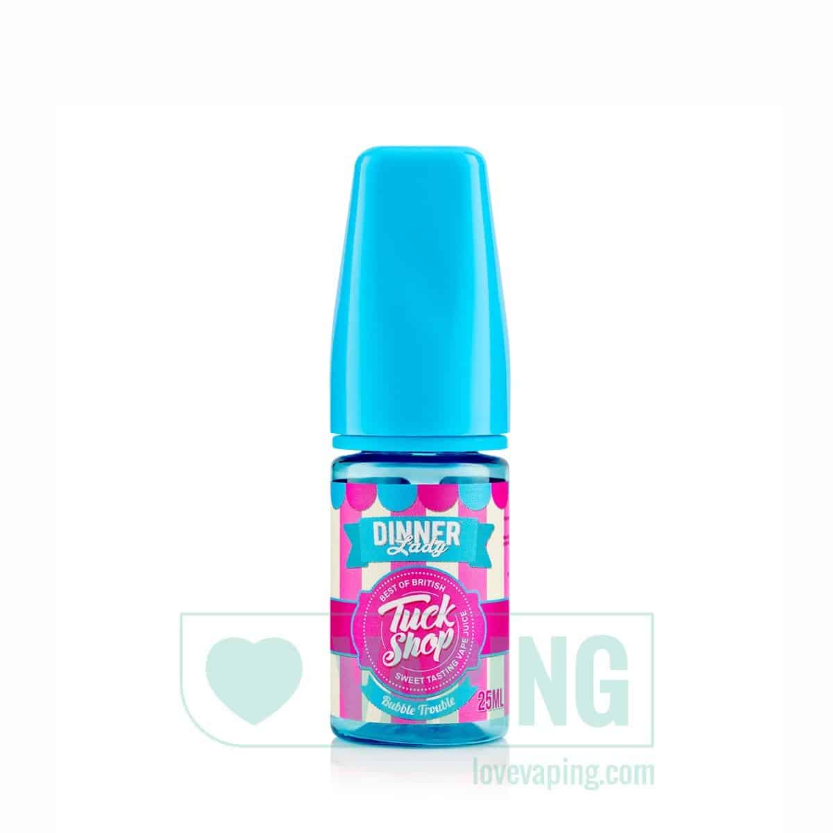 Bubble Trouble 25ml Short Fill eLiquid by Dinner Lady Tuck Shop