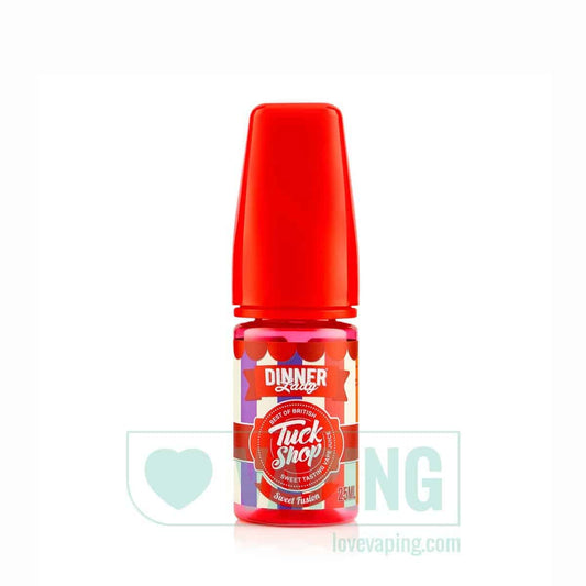 Sweet Fusion 25ml Short Fill eLiquid by Dinner Lady Tuck Shop