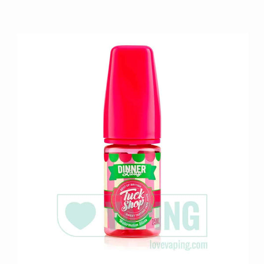 Watermelon Slices 25ml Short Fill eLiquid by Dinner Lady Tuck Shop