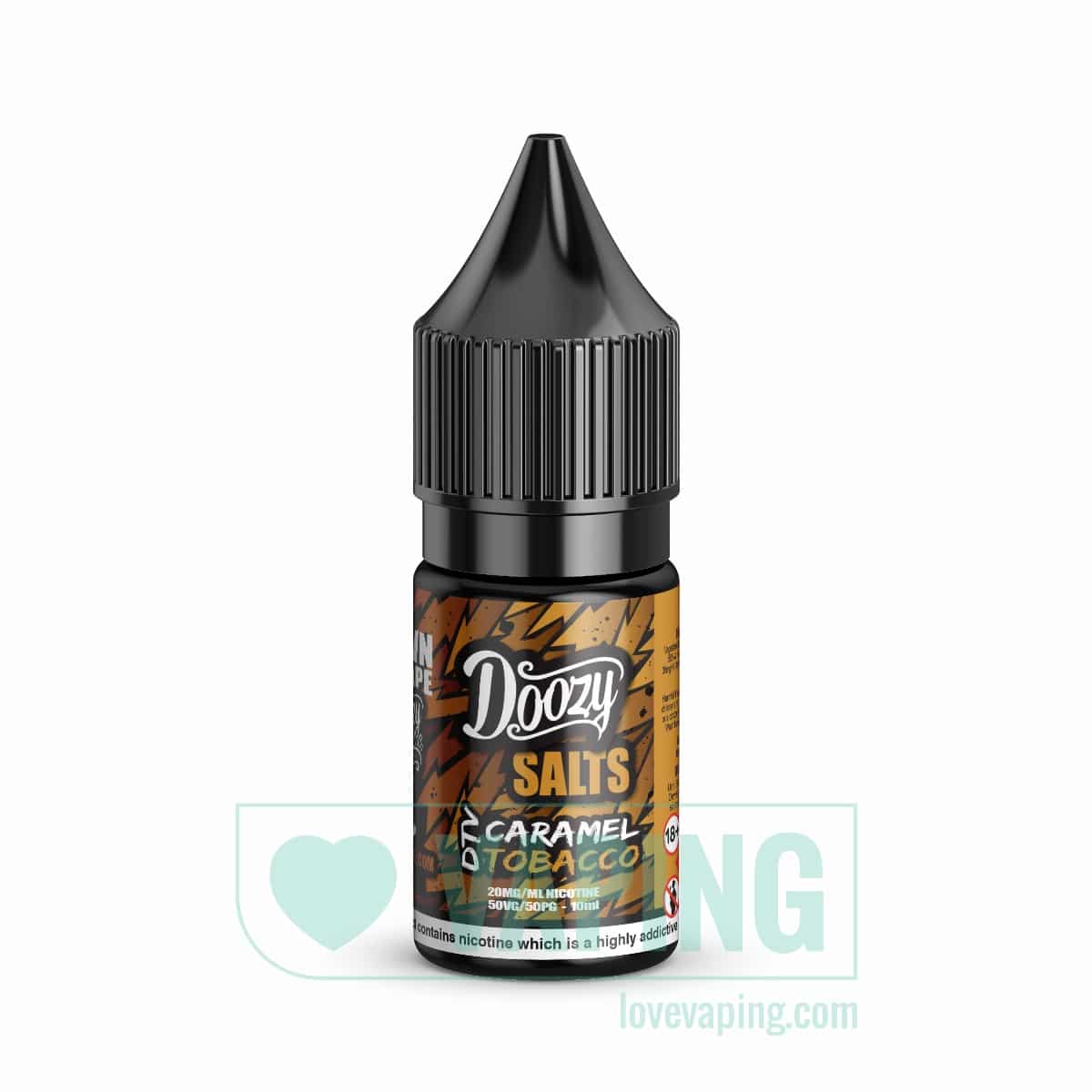 Caramel Tobacco Nic Salt E-liquid by Doozy Salts