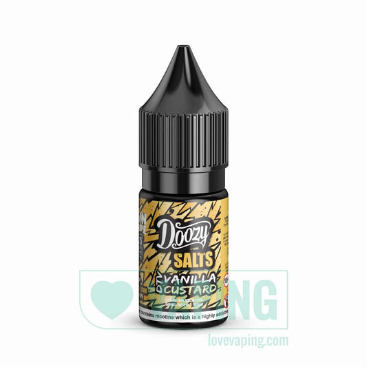 Vanilla Custard Nic Salt E-liquid by Doozy Salts