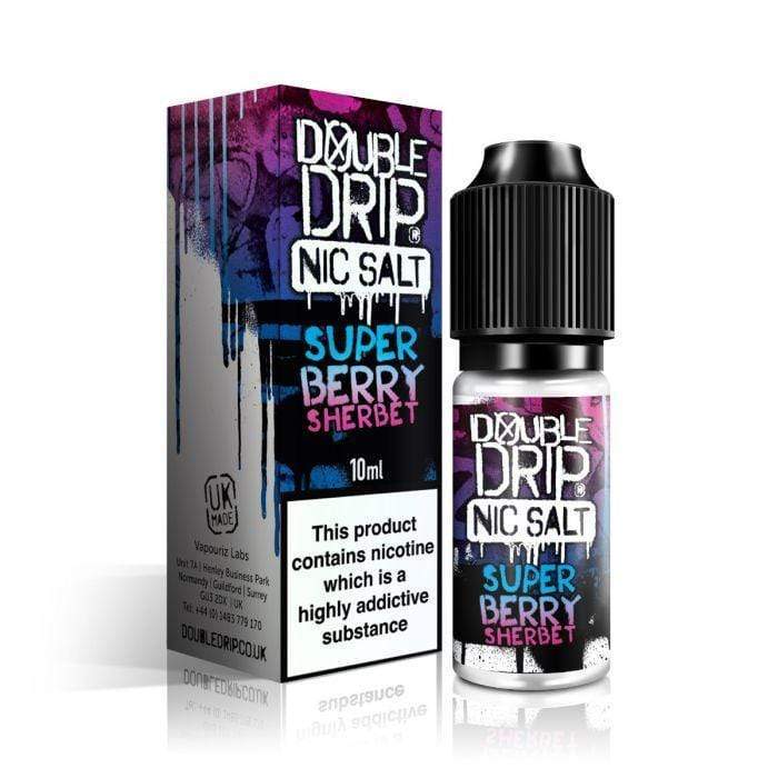 Super Berry Sherbet Nic Salt E-liquid by Double Drip