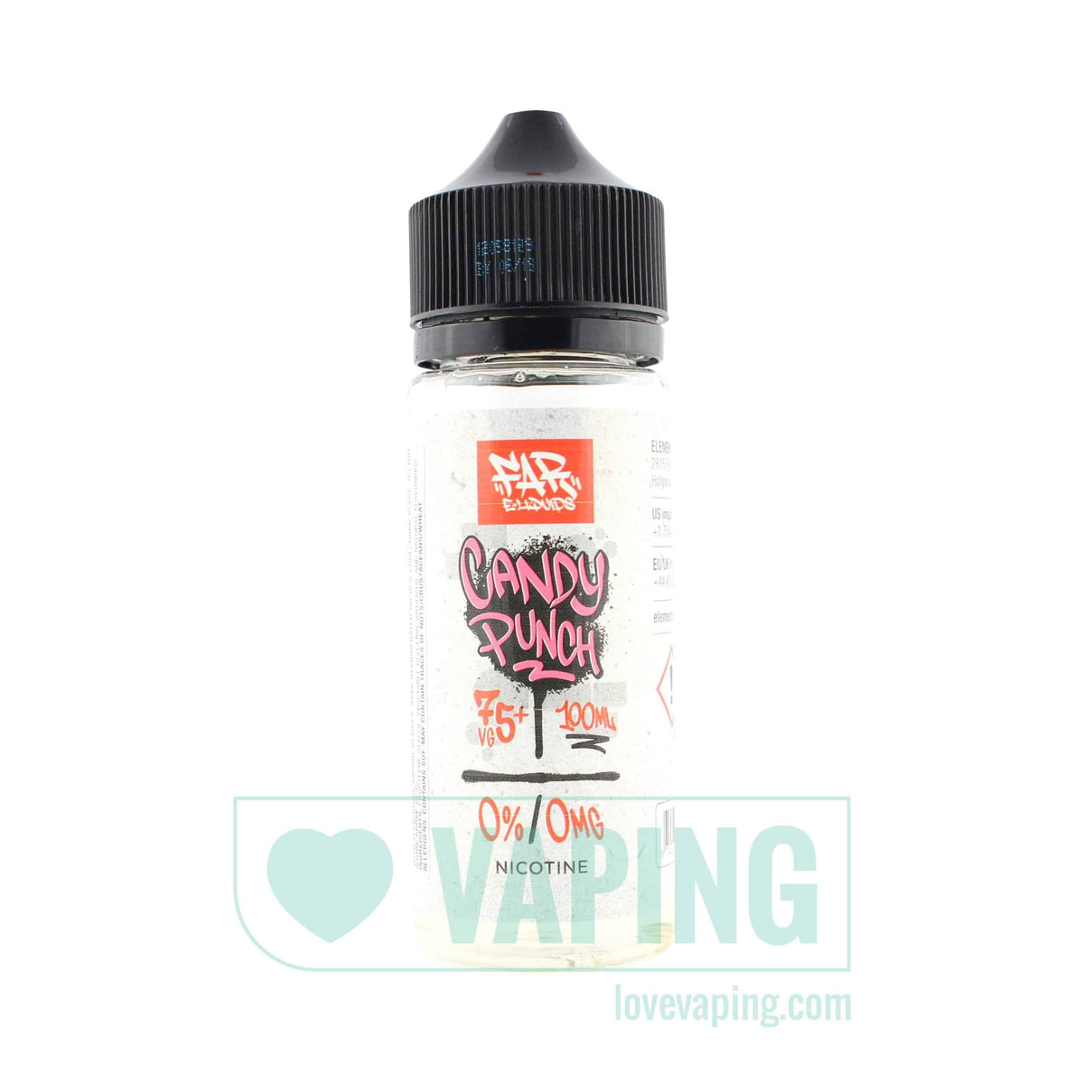 Shop Candy Punch eLiquid by Element Short Fill Free Delivery