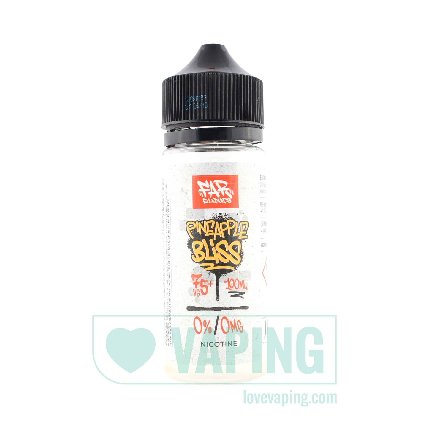 Pineapple Bliss eLiquid by Element Short Fill