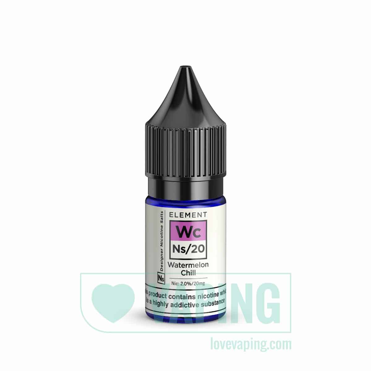 Watermelon Chill NS20 Nic Salt E-liquid by Element