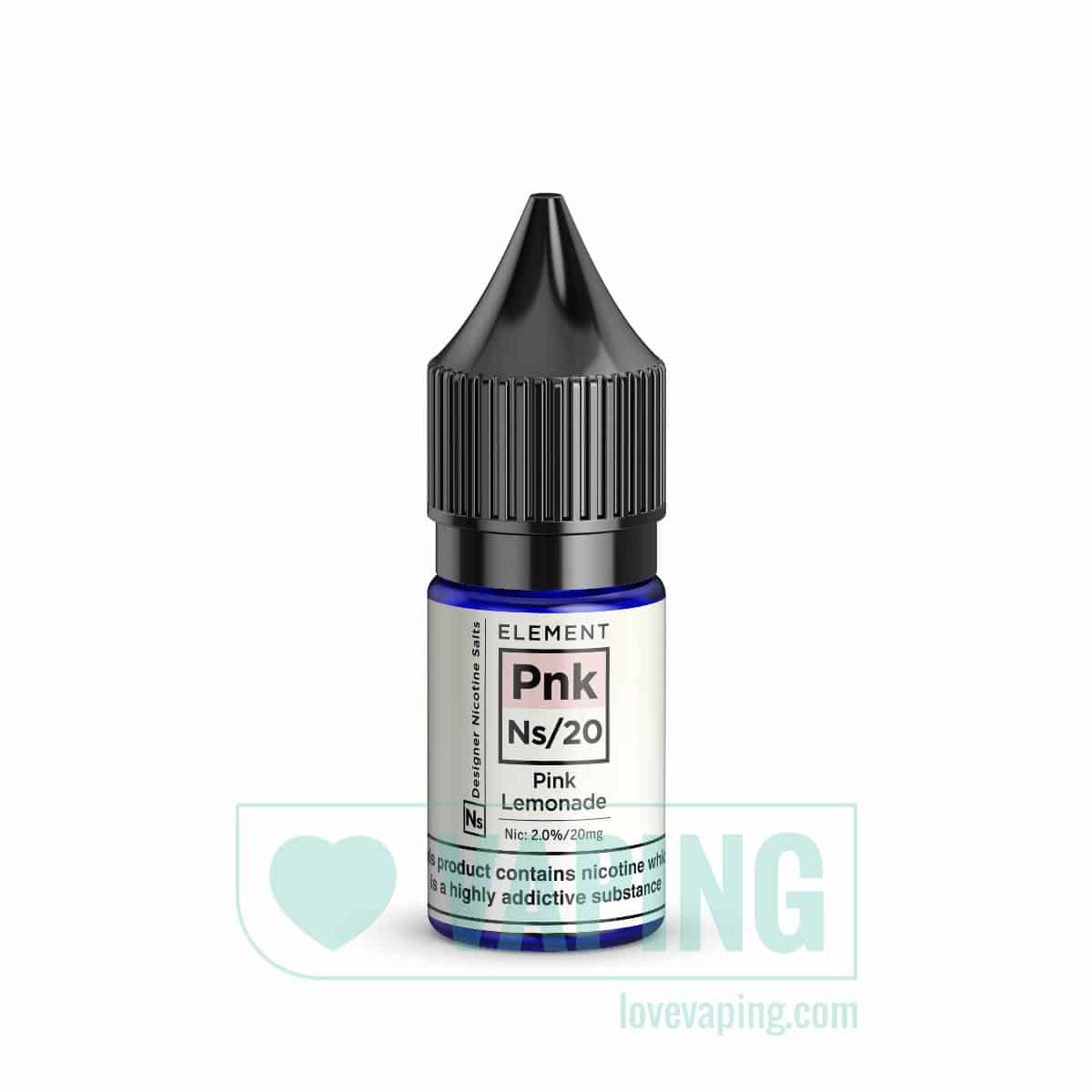 Pink Lemonade NS20 Nic Salt E-liquid by Element