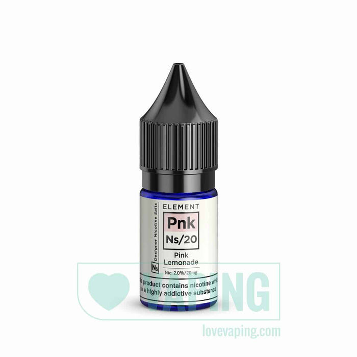 Pink Lemonade NS20 Nic Salt E-liquid by Element