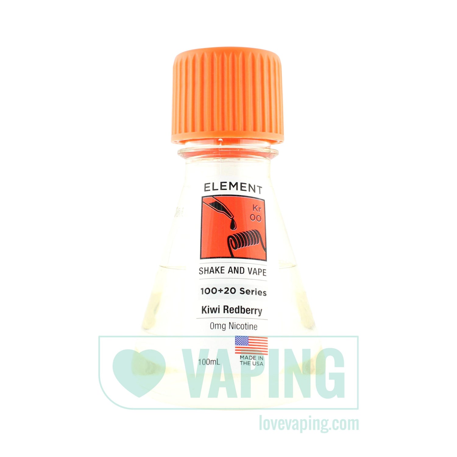 Kiwi Redberry eLiquid by Element Short Fill