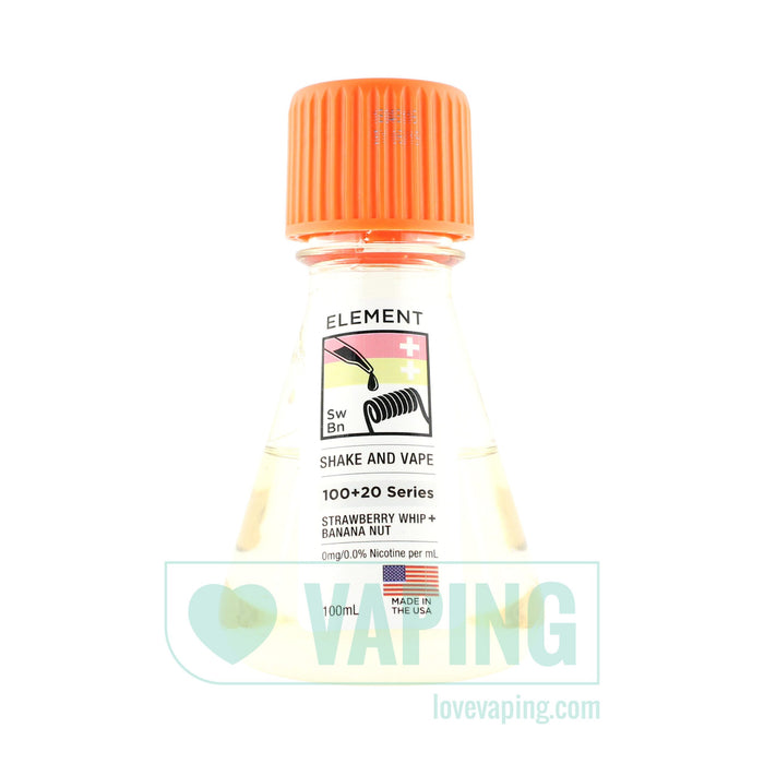 Strawberry Whip + Banana Nut eLiquid by Element Short Fill