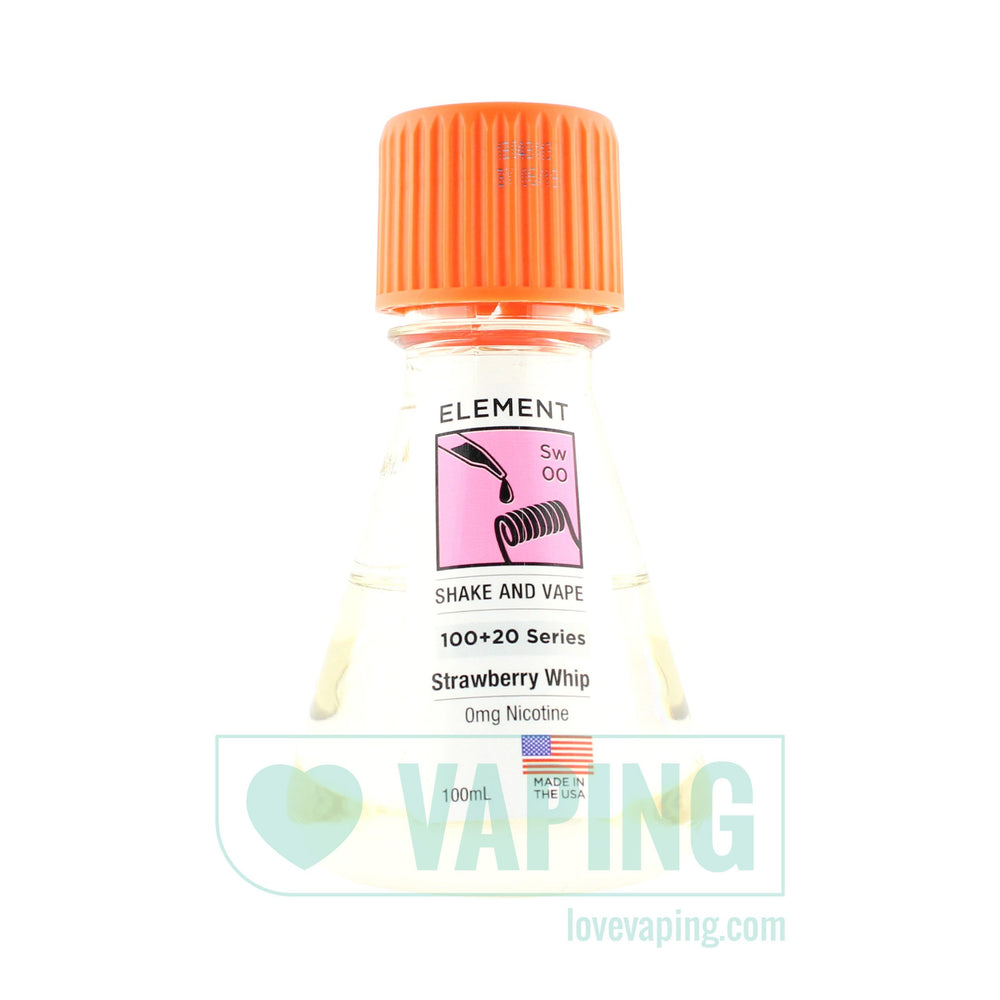 Strawberry Whip eLiquid by Element Short Fill