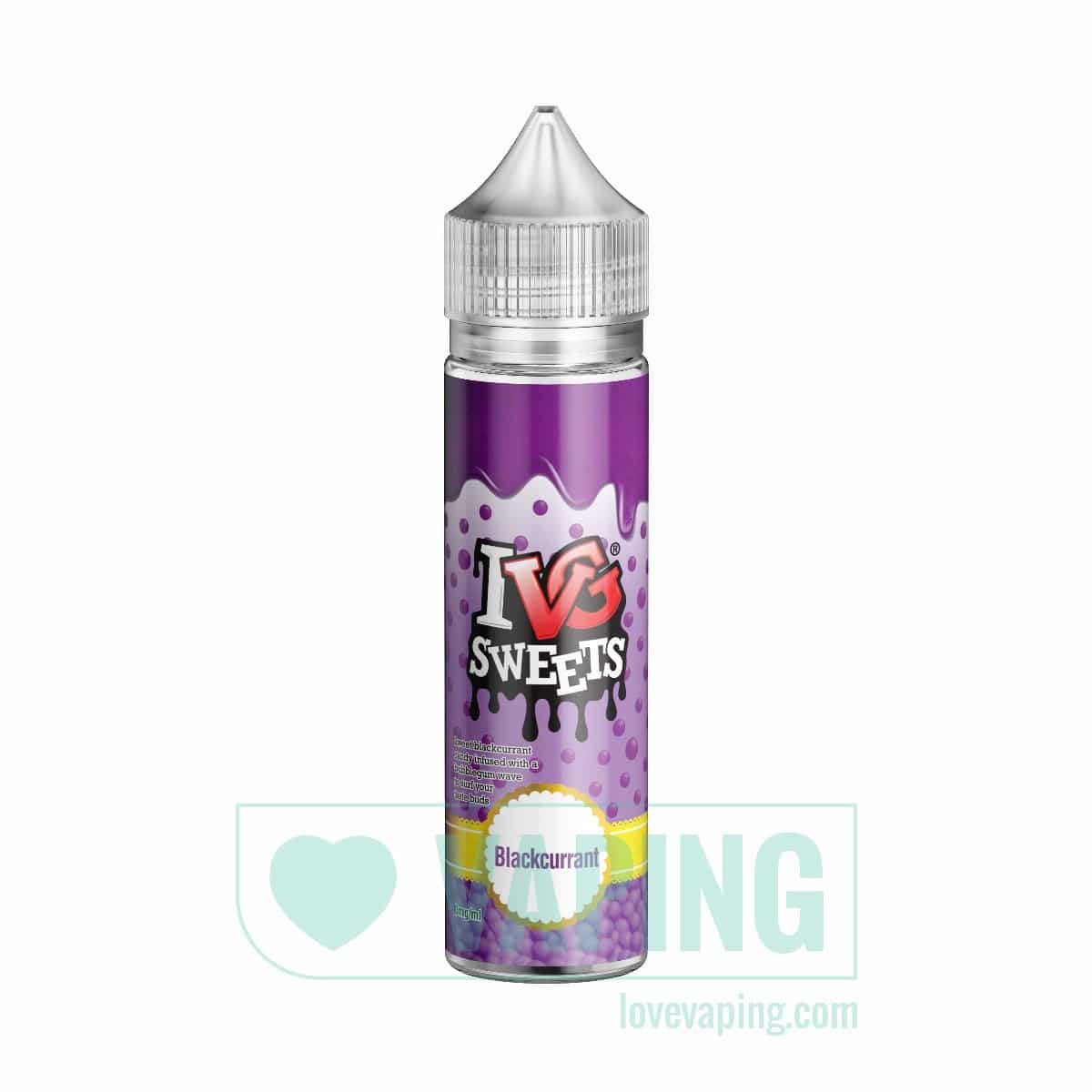 Blackcurrant Millions Short Fill eLiquid by IVG Sweets