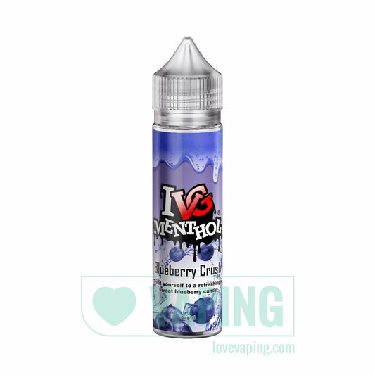 Blueberry Crush 50ml Short Fill eLiquid by IVG Menthol