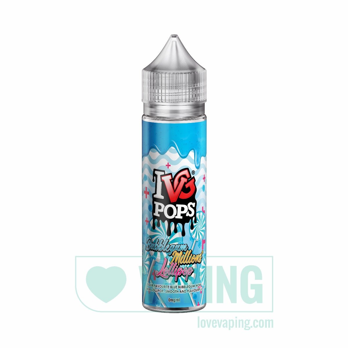 Bubblegum Millions Lollipop 50ml Short Fill eLiquid by IVG Pops