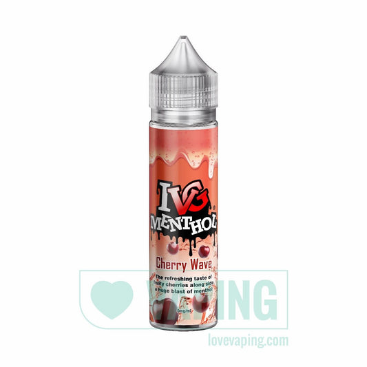 Cherry Waves Short Fill eLiquid by IVG Menthol