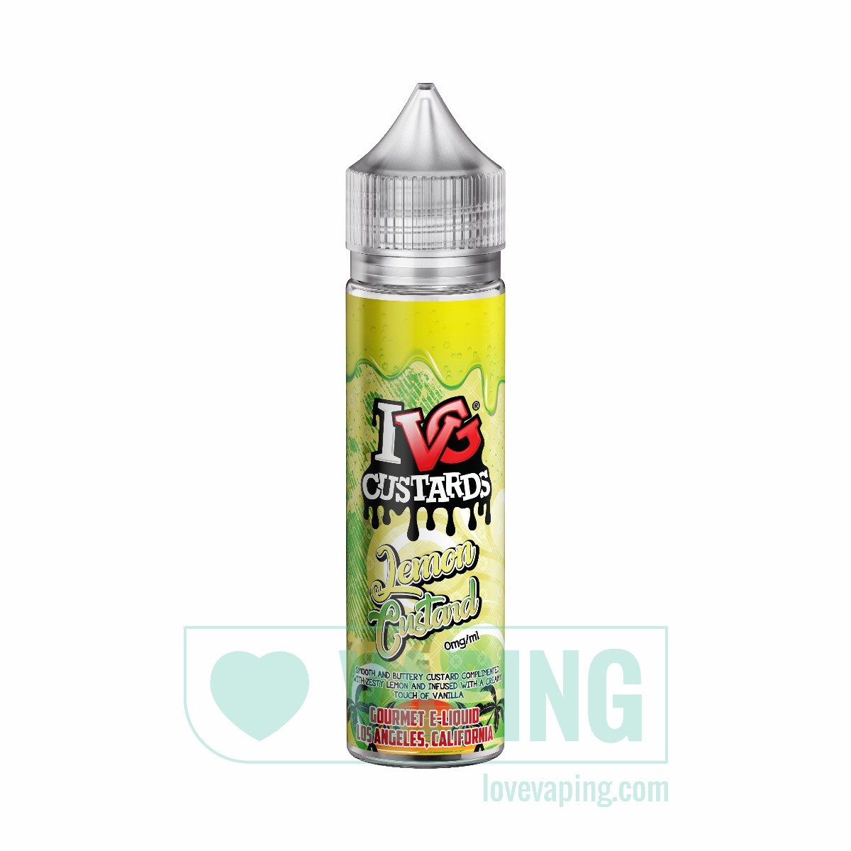 Lemon Custard 50ml eLiquid by IVG Custards