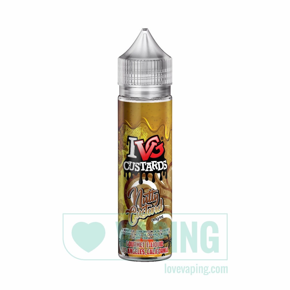 Nutty Custard 50ml eLiquid by IVG Custards